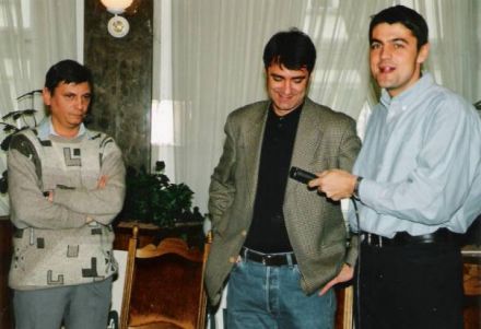 Marek Kaczmarek, Paweł Przybylski, Krzysztof Hołowczyc.